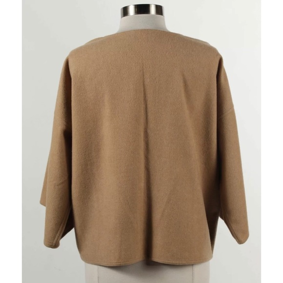 Zoran Cashmere Cape Coat - Picture 3 of 5